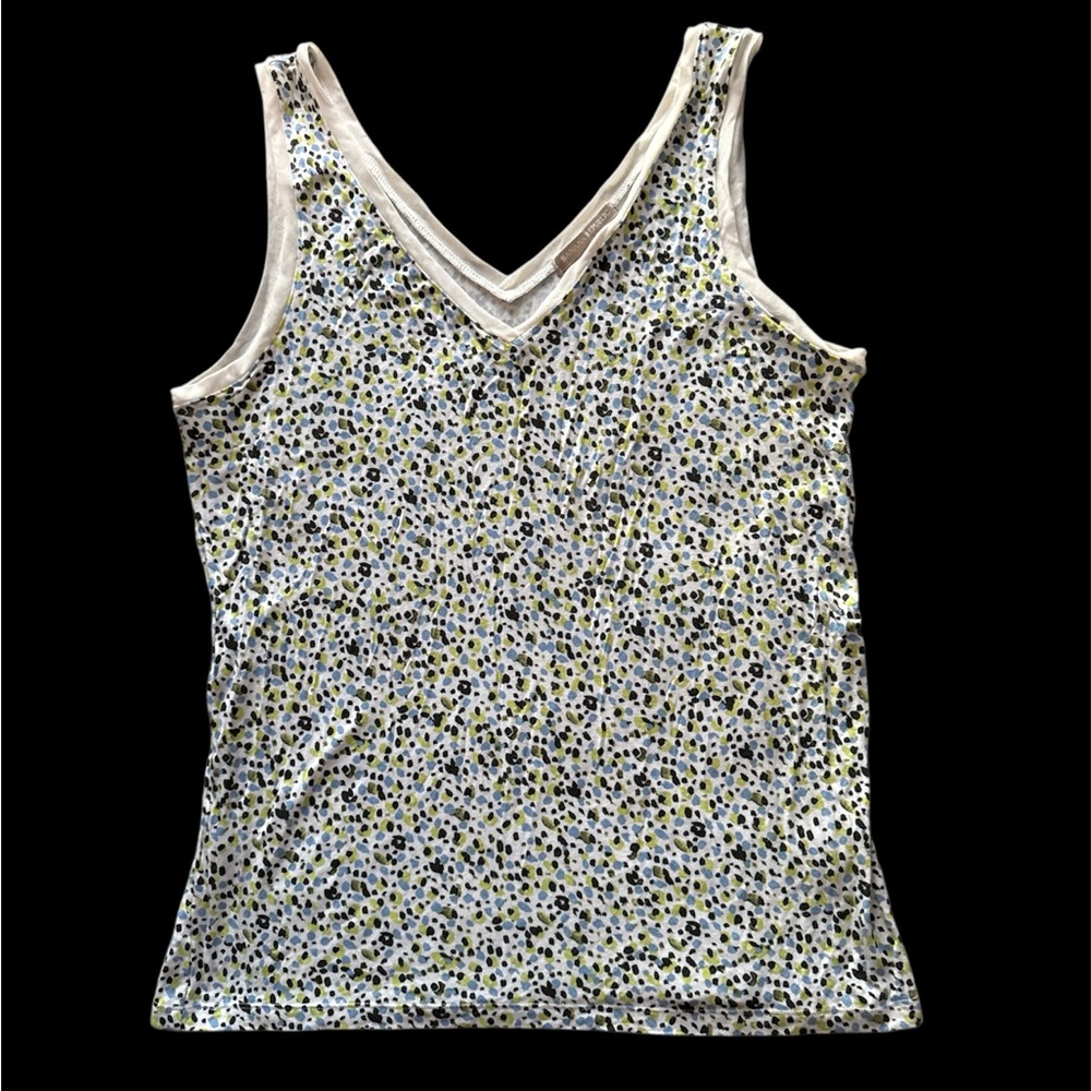 Banana Republic Print Sleeveless Tank Top